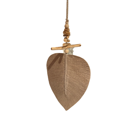 Leaf and Wood Dangle