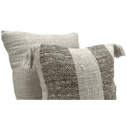 Heather Natural/Brown Cushion Cover / Available 2 sizes