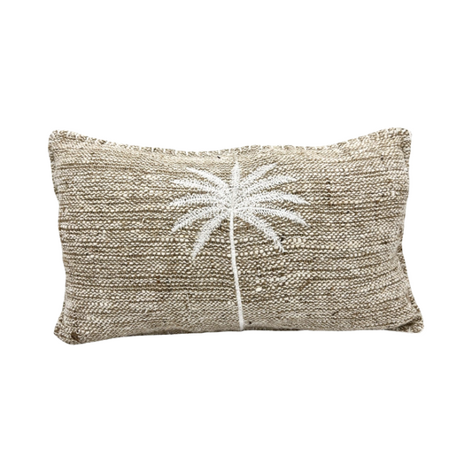 Flora Palm Tree Cushion Cover / 50cm x 30cm